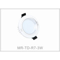 Luz de techo LED de 3W LED hacia abajo (MR-TD-R7-2.5)